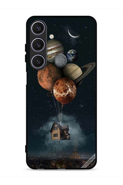 Covernex غطاء حماية لهاتف Samsung Galaxy A26 بتصميم Balloon Planets Takes Home