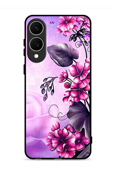 Covernex غطاء حماية لهاتف Samsung Galaxy S25 Edge بخلفية زهور رومانسية