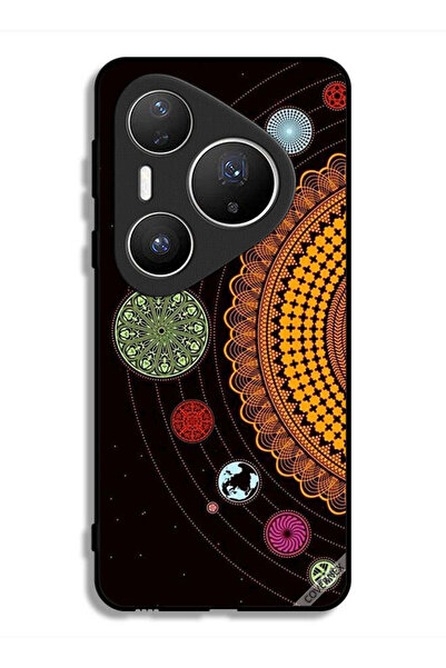Covernex غطاء حماية هواوي بيورا 80 برو بتصميم ماندالا للنظام الشمسي