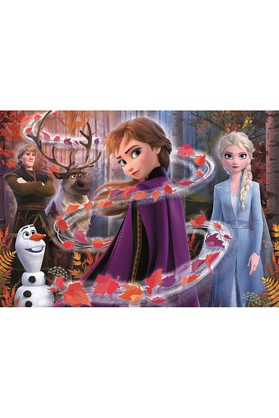 Frozen Disney Frozen Leaves Clementoni Glitter Puzzle 104 Pieces