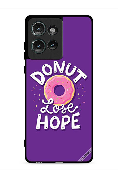 Covernex غطاء حماية لهاتف موتورولا إيدج 50 - خلفية "دونات لوز هوب"