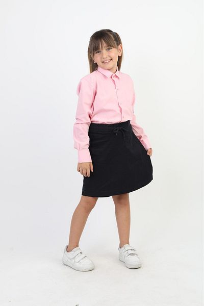 Dıgıl Kids School Shorts Skirt Girls Black