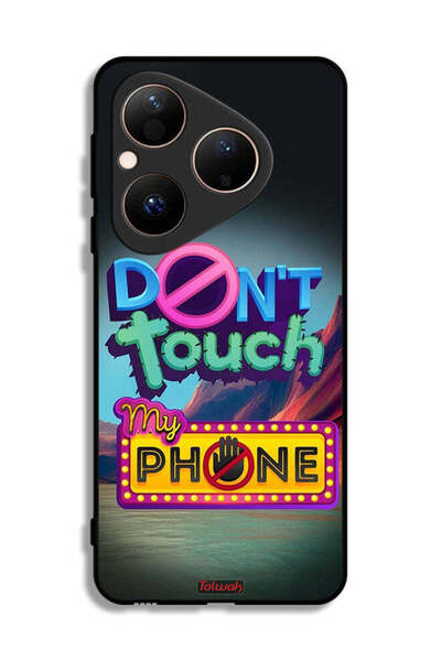 Tolwak غطاء حماية لهاتف هواوي بيورا 80 - لا تلمس هاتفي