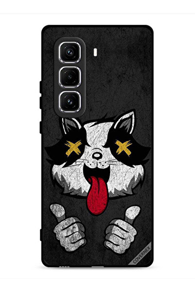 Covernex غطاء حماية لهاتف Infinix Hot 50 Pro 4G بتصميم قطة مارشميلو
