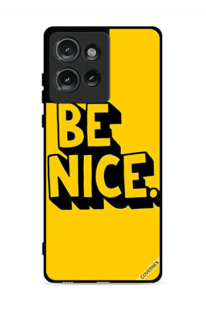 Covernex غطاء حماية لهاتف موتورولا إيدج 50 - كن لطيفًا