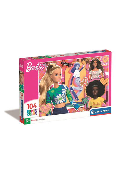 Barbie Skateboard Puzzle Clementoni 104 pieces