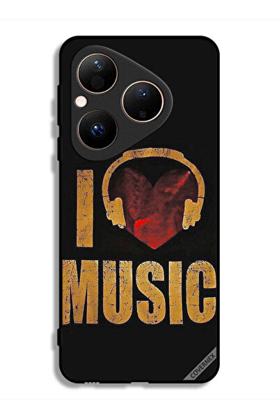 Covernex غطاء حماية هواوي بيورا 80 بتصميم عتيق وأحب الموسيقى