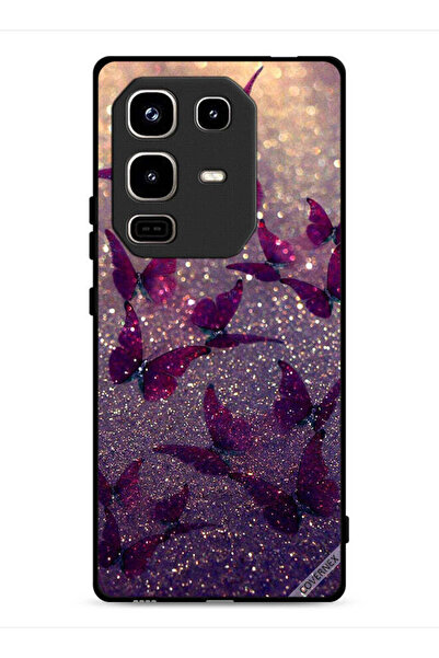 Covernex Infinix Note 50 Pro 4G Protective Case Cover Glitter Butterflies