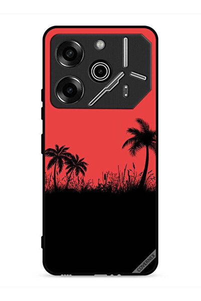 Covernex غطاء حماية لهاتف تكنو بوفا 6 برو 5G، أشجار التمر