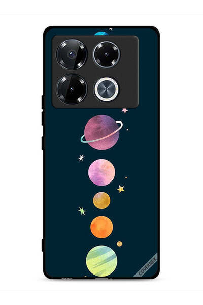 Covernex غطاء حماية لجهاز Infinix Note 40 Pro Plus 5G بتصميم Planets In Row