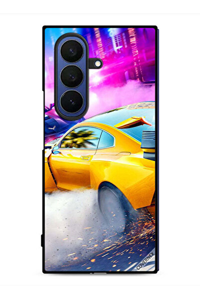 Covernex غطاء حماية لهاتف Samsung Galaxy Z Fold7 بتصميم سيارة سباق