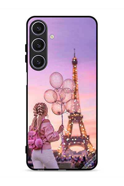 Covernex Samsung Galaxy A26 Protective Case Cover Girl Holding Balloons