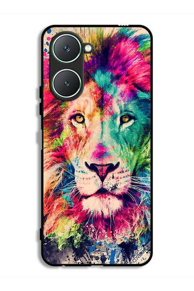 Covernex Vivo Y18i 4G Protective Case Cover Lion Paint Art