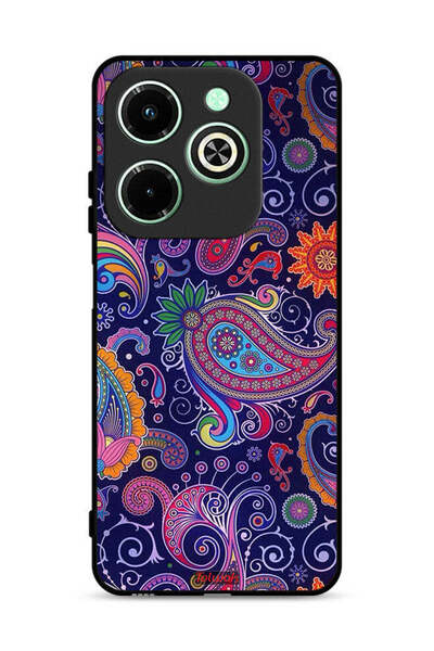 Tolwak غطاء حماية لهاتف Infinix Hot 40i 4G بنقشة فن الماندالا