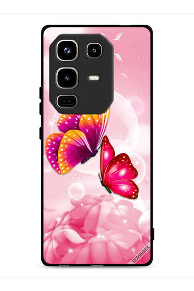 Covernex غطاء حماية لهاتف Infinix Note 50 Pro 4G بنقشة فراشات لطيفة