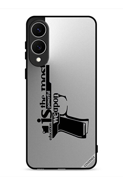 Covernex غطاء حماية لهاتف Samsung Galaxy S25 Edge التعليم هو السلاح الأقوى