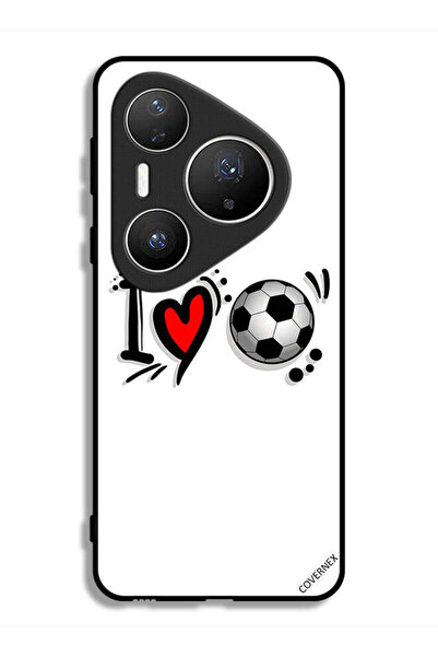 Covernex غطاء حماية لهاتف هواوي بيورا 80 برو - أحب كرة القدم