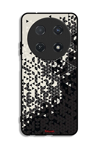 Tolwak غطاء حماية لهاتف هواوي نوفا 13i بنمط مثلث فني رقمي