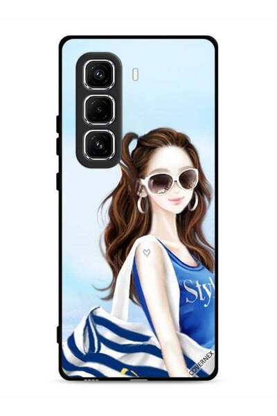 Covernex غطاء حماية لهاتف Infinix Hot 50 Pro 4G بتصميم قميص