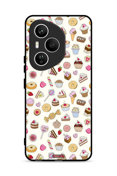 Tolwak غطاء حماية لهاتف Honor 400 Pro بنمط العناصر المفضلة