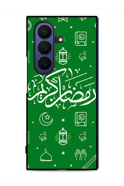 Covernex غطاء حماية لهاتف سامسونج جالاكسي زد فولد 7 - رمضان كريم، أخضر