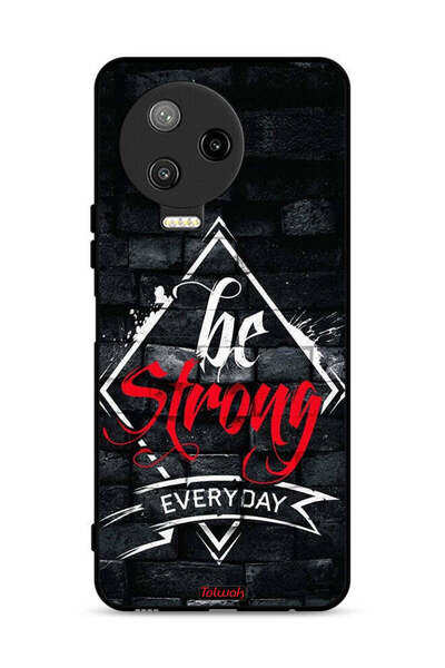 Tolwak غطاء حماية لهاتف Infinix Note 12 Pro 4G كن قويًا كل يوم