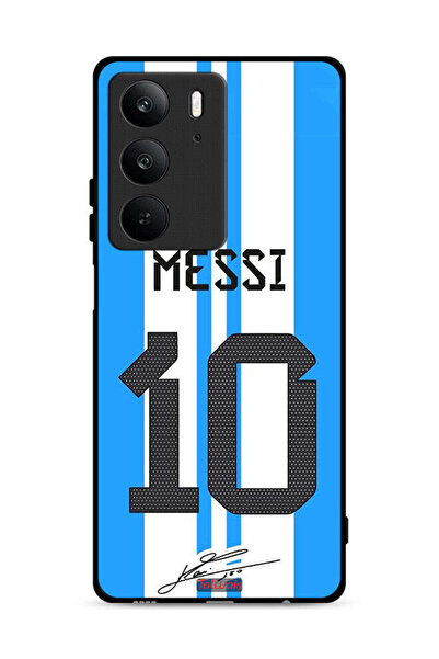 Tolwak غطاء حماية لهاتف Realme C75 4G بتصميم Messi 10