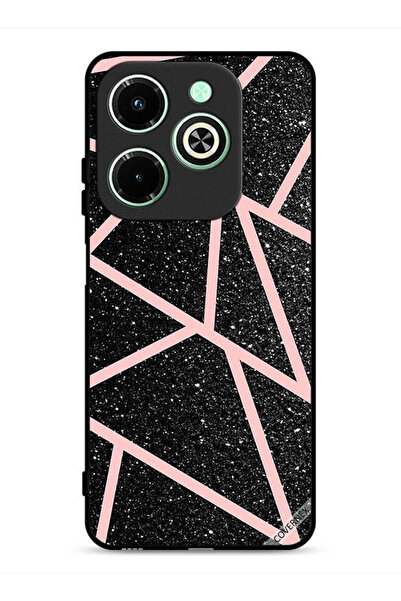 Covernex غطاء حماية لهاتف Infinix Hot 40i 4G بنقشة لامعة ومسارات