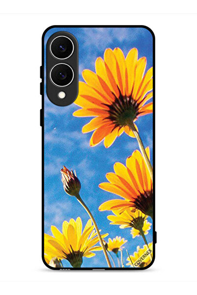 Covernex غطاء حماية لهاتف سامسونج جالاكسي S25 إيدج بنقشة عباد الشمس