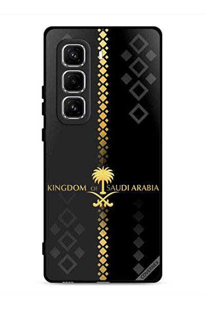 Covernex غطاء حماية لهاتف إنفينيكس هوت 50 برو 4G بنقشة المملكة العربية السعودية