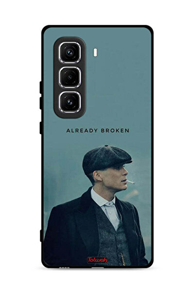 Tolwak غطاء حماية لهاتف Infinix Hot 50 Pro 4G مكسور بالفعل