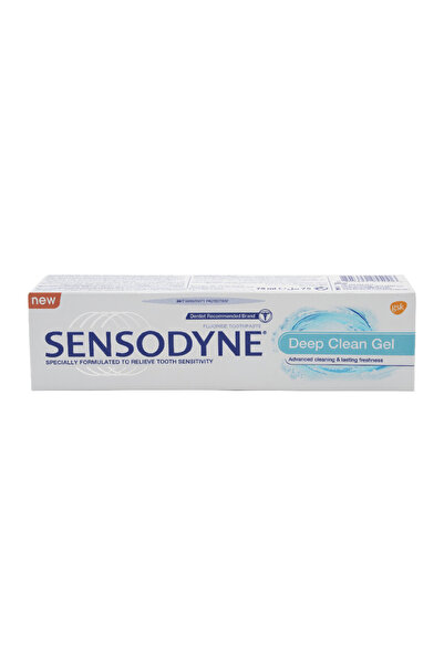 Sensodyne معجون أسنان جل التنظيف العميق، 75 مل