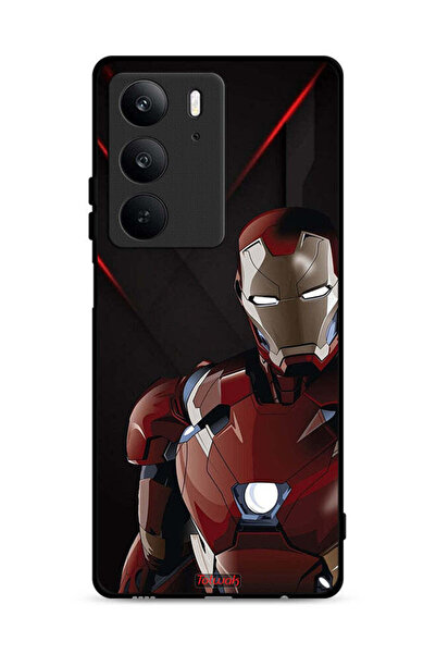Tolwak غطاء حماية لهاتف Realme C75 4G بتصميم الرجل الحديدي