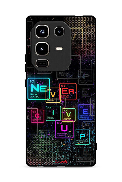 Tolwak غطاء حماية لهاتف Infinix Note 50 Pro 4G، فن "لا تستسلم أبدًا"