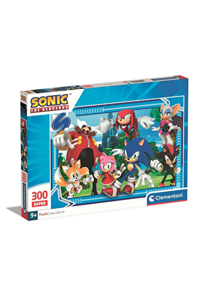 Sonic Ariciul Crew Puzzle Clementoni de 300 de piese