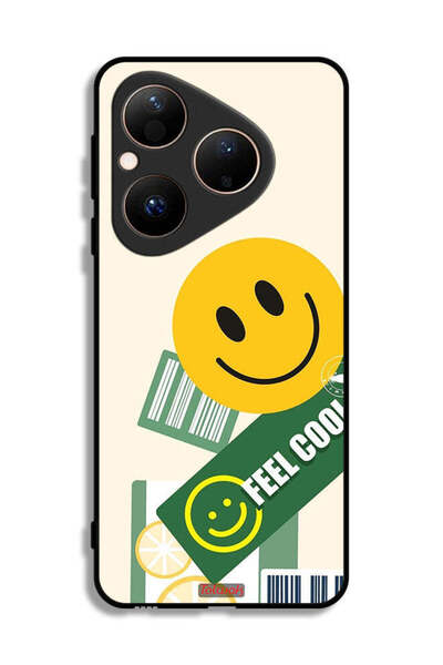 Tolwak غطاء حماية لهاتف هواوي بيورا 80 - ملصق "إحساس رائع"