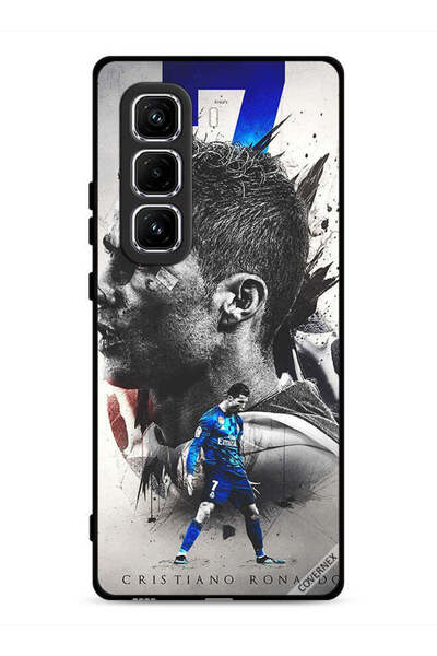 Covernex غطاء حماية لهاتف Infinix Hot 50 Pro 4G بخلفية كريستيانو رونالدو