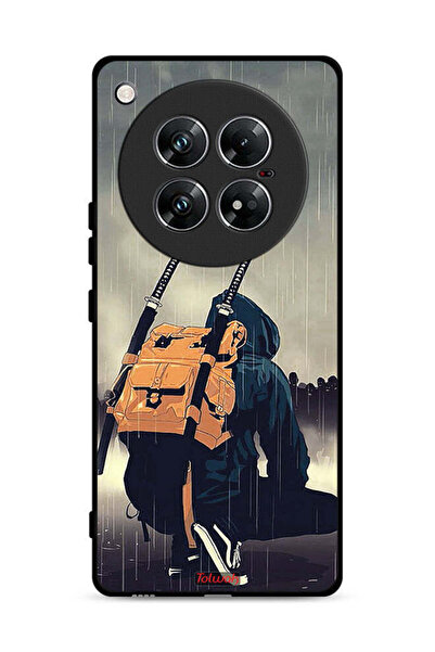 Tolwak غطاء حماية لهاتف Infinix Zero 40 بطبعة سيف ساموراي رقمية