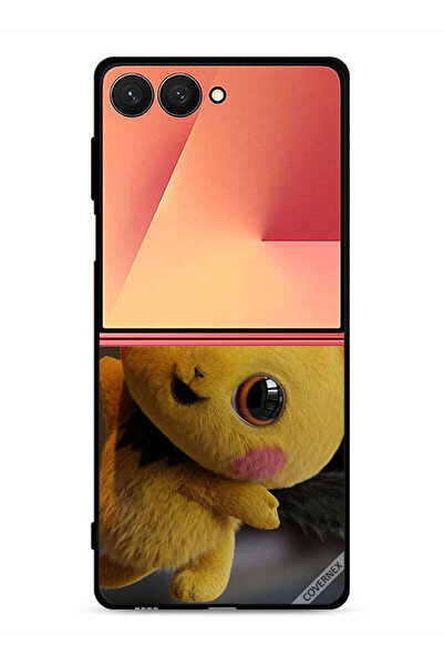 Covernex غطاء حماية لهاتف Samsung Galaxy Z Flip7 بتصميم بيكاتشو