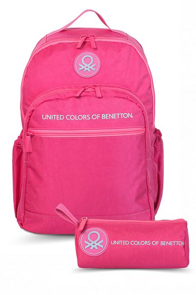 United Colors of Benetton Retro Girl's Backpack Set