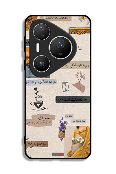 Tolwak غطاء حماية لهاتف هواوي بيورا 80 برو بعبارات حب عربية