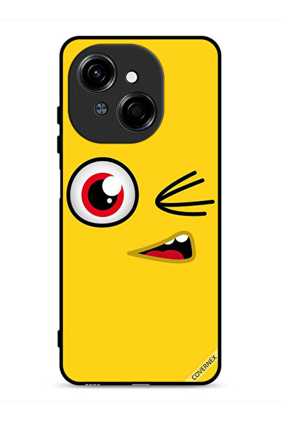 Covernex غطاء حماية لهاتف تكنو سبارك جو 1 إس 4G بنقشة وينكي آي