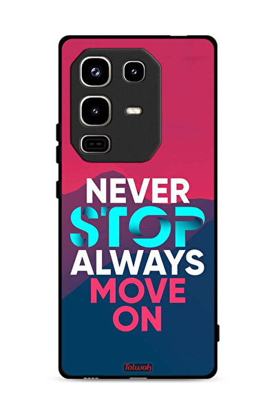 Tolwak غطاء حماية لهاتف Infinix Note 50 Pro 4G، لا تتوقف أبدًا، تحرك دائمًا