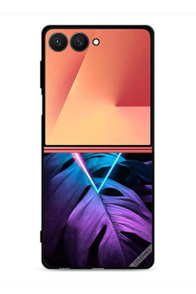 Covernex غطاء حماية بتصميم مثلث الإضاءة لهاتف Samsung Galaxy Z Flip7