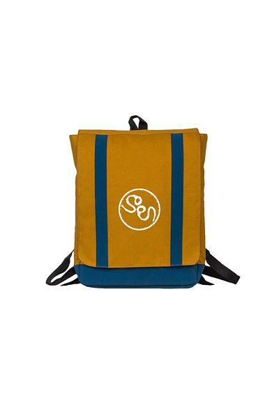 Z zepplin Soen Logo Yellow Backpack