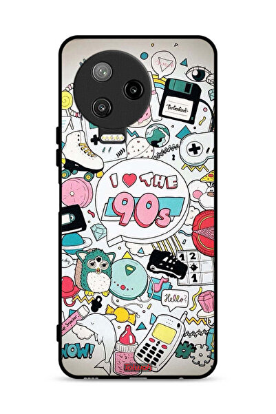 Tolwak غطاء حماية لهاتف Infinix Note 12 Pro 4G، أحب التسعينيات