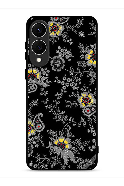 Covernex غطاء حماية لهاتف Samsung Galaxy S25 Edge بخلفية زهور فنية