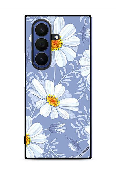 Covernex غطاء حماية لهاتف سامسونج جالاكسي زد فولد 7 - زهور متفتحة