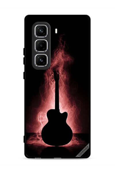 Covernex غطاء حماية لهاتف Infinix Hot 50 Pro 4G بتصميم انعكاس الجيتار