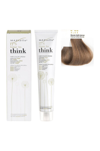 Maxxelle Vopsea blondă deschisă la culoare cu ulei de argan Think - 100 ml